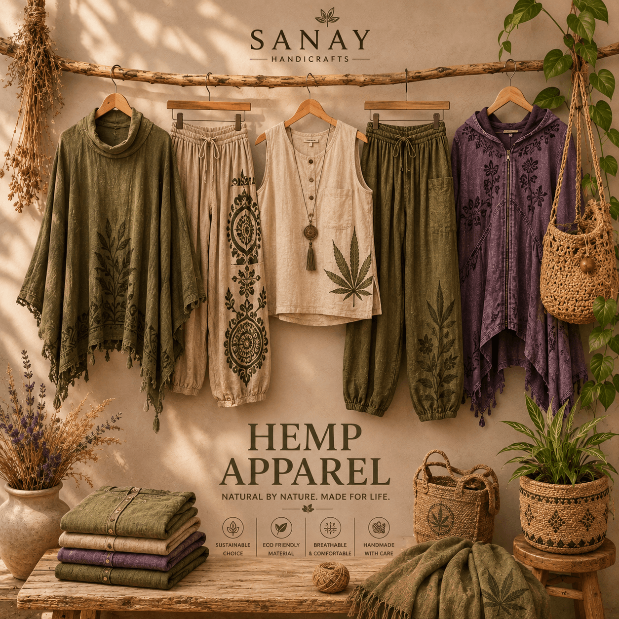 Hemp garments