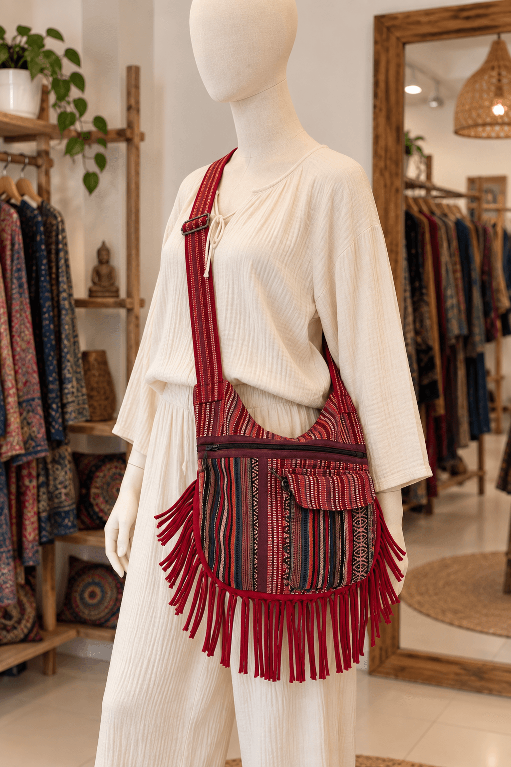 Zahara Fringe - Handmade Felt Product from Nepal