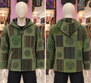 Green patchwork