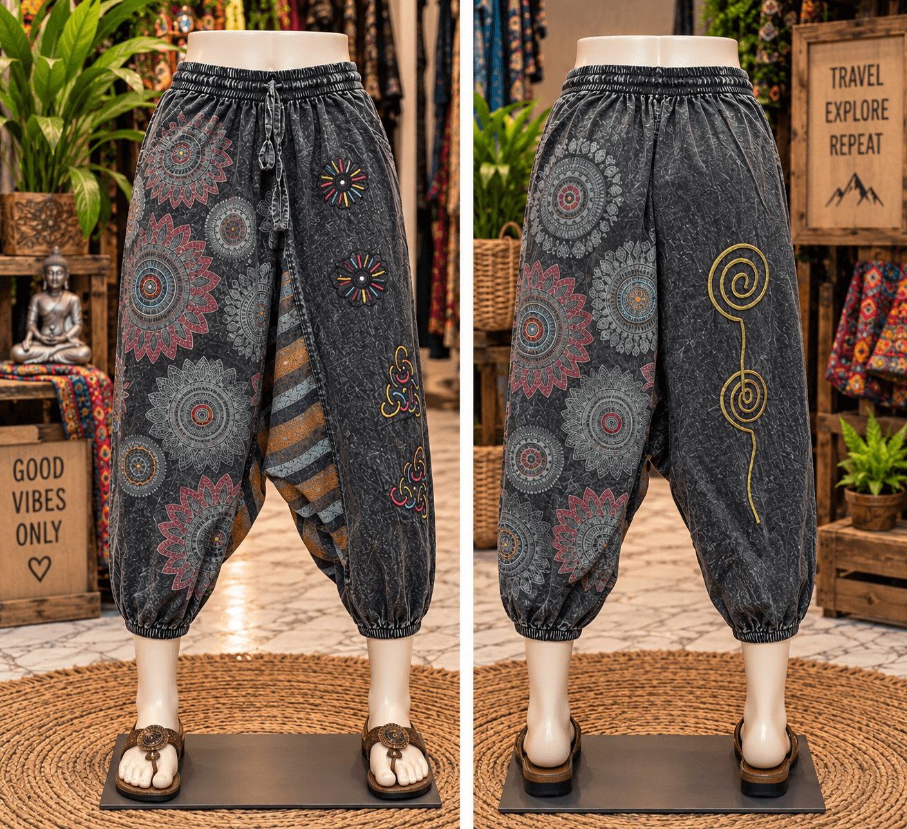 Mandala Drift - Handmade Felt Product from Nepal