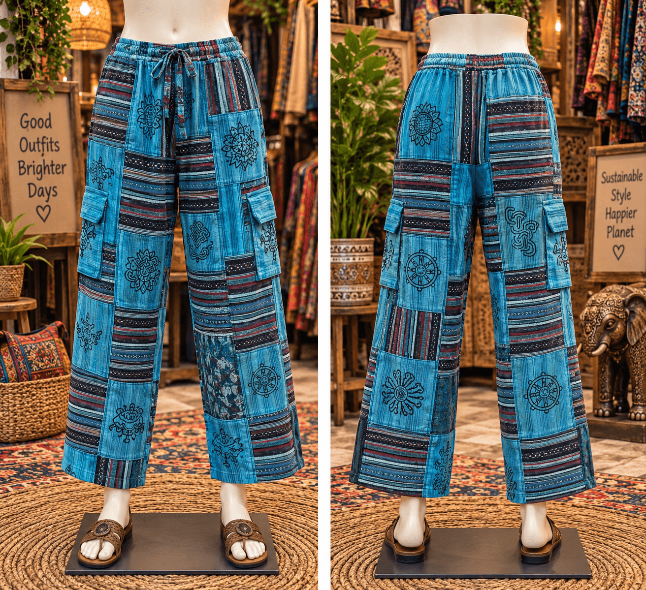 Ember Mosaic - Handmade Felt Product from Nepal