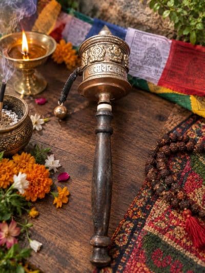 Dharma Whisper Prayer Wheel